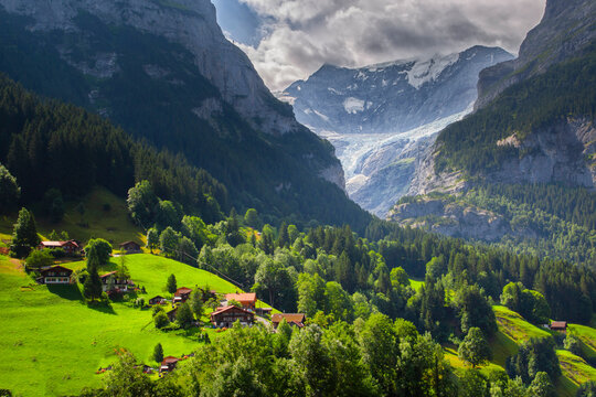 The most beautiful landscapes of switzerland and the alps