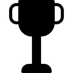 trophy glyph icon