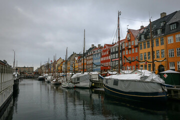 Fototapeta na wymiar Views from the city of Copenhagen, Denmark