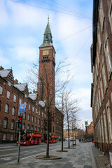 Fototapeta na wymiar Views from the city of Copenhagen, Denmark
