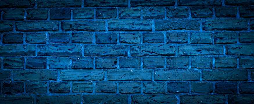 blue brick with visible details. background or texture