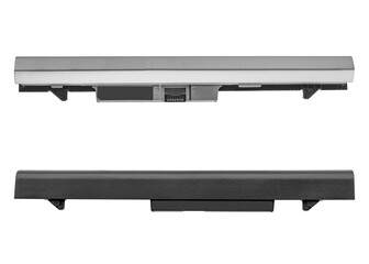 laptop battery, laptop spare part, isolated on white background