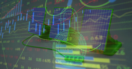 Image of data processing and car drawing over car car model