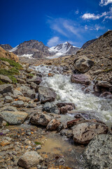 Obraz premium Der Gran Paradiso im Aostatal