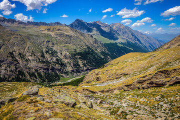 Im Nationalpark Gran Paradiso im Aostatal in Italien