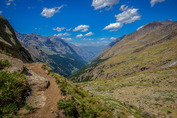 Im Nationalpark Gran Paradiso im Aostatal in Italien