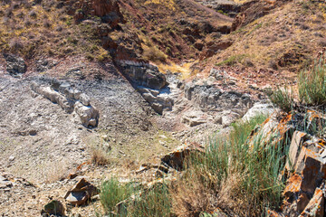 stone in the mountains