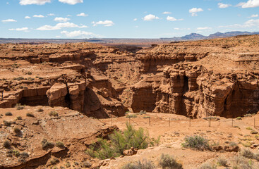 Canyon in the Utah desert