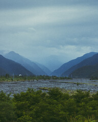 River between mountains