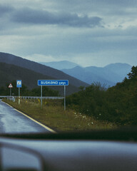 Road to the mountains