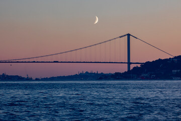 Istanbul Bosphorus Bridge city landscape