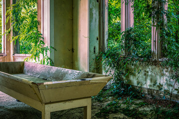 Eine verlassene Villa in Norditalien