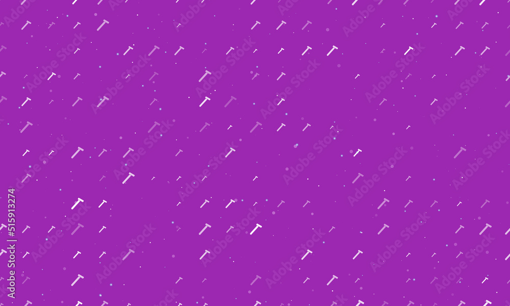 Poster seamless background pattern of evenly spaced white mens razor symbols of different sizes and opacity