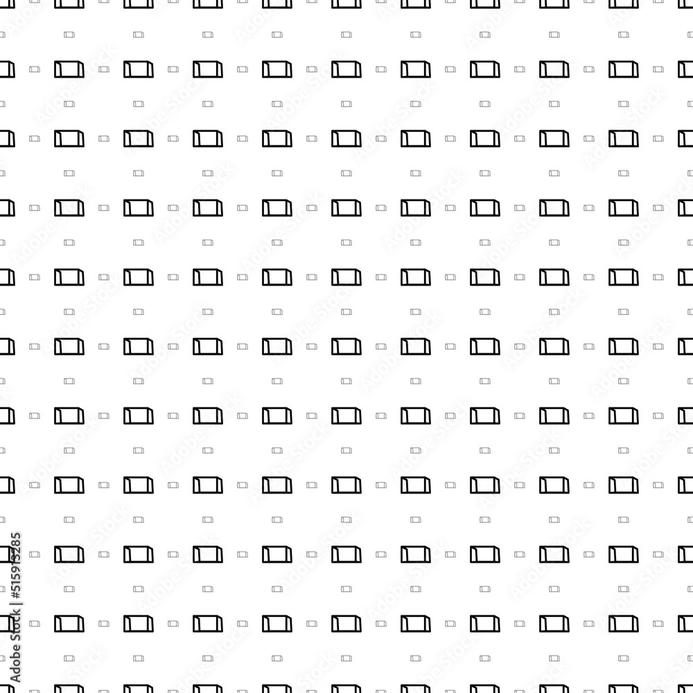 Poster square seamless background pattern from geometric shapes are different sizes and opacity. the patter