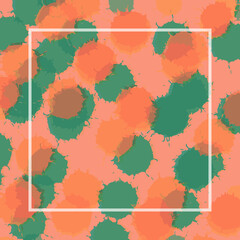 Abstract background. Vector illustration. Colored blots.