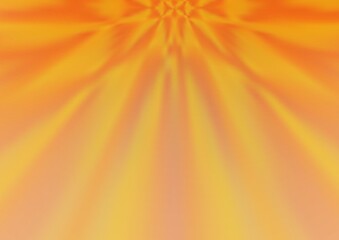 Light Orange vector blur pattern.