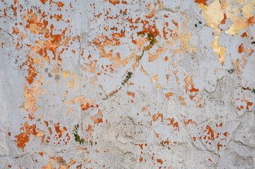 Texture of an old painted wall
