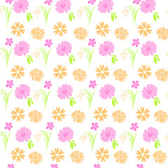 pastel floral pattern