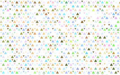 Light Multicolor, Rainbow vector cover in polygonal style.