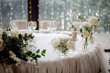 wedding table decoration