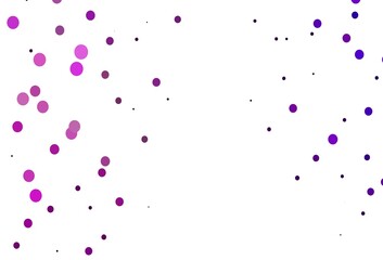 Light Pink, Yellow vector backdrop with dots.