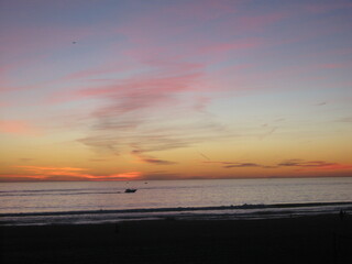 Fototapeta na wymiar Sunset - Marina Del Rey, CA