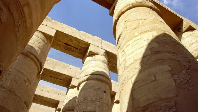 Karnak, temple of Amon Ra, Luxor, ancient Egypt