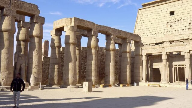 Karnak, temple of Amon Ra, Luxor, ancient Egypt