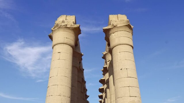 Karnak, temple of Amon Ra, Luxor, ancient Egypt