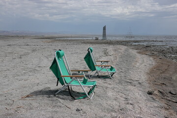Fototapeta na wymiar Bombay Beach - Salton Sea, CA