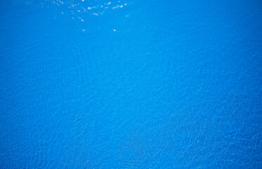 Abstract blue water surface background texture.	