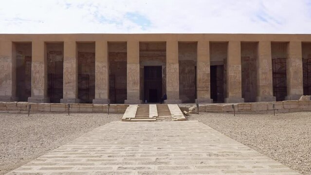 Temple of the Seti I, Abydos, ancient Egypt