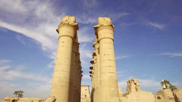 Karnak, temple of Amon Ra, Luxor, ancient Egypt