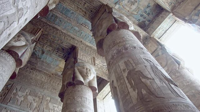 Dendera, Temple of Hathor, ancient Egypt