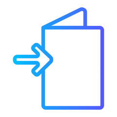 Flat Gradien gradient icon