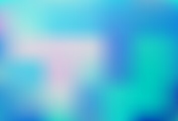 Light BLUE vector abstract blurred template.