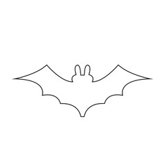 Halloween Silhouette Bat clipart background 