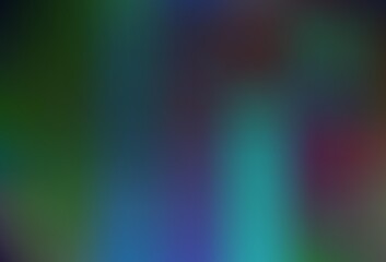 Fototapeta premium Dark Blue, Green vector blurred shine abstract background.