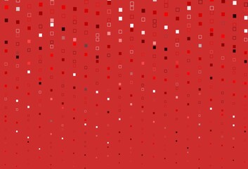 Light Red vector layout with rectangles, squares.