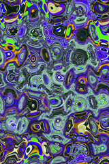 Abstract and contemporary digital art design