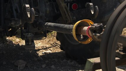 Tractor shaft Rotating Single Belt Underground Welding Water Pump Machine