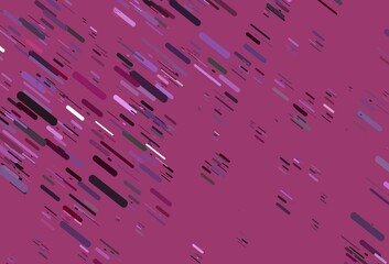 Light Pink, Blue vector pattern with narrow lines.