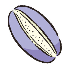 食べ物_果物_あけび