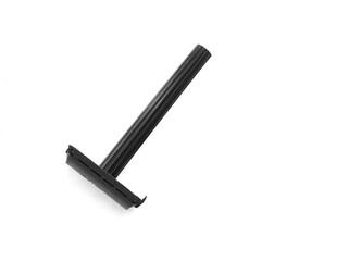 shaving blade on white background