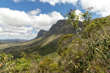 natural landscape in the Pati valley, Chapada Diamantina, Bahia, Brazil