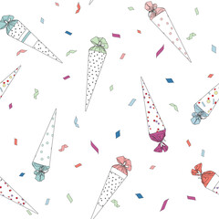 seamless german school start pattern