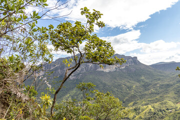 natural viewpoint of Vale do Pati, Chapada Diamantina, State of Bahia, Brazil