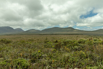 natural landscape in the Pati valley, Chapada Diamantina, Bahia, Brazil