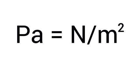si unit of pressure formula