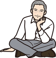 思う胡座のシニア